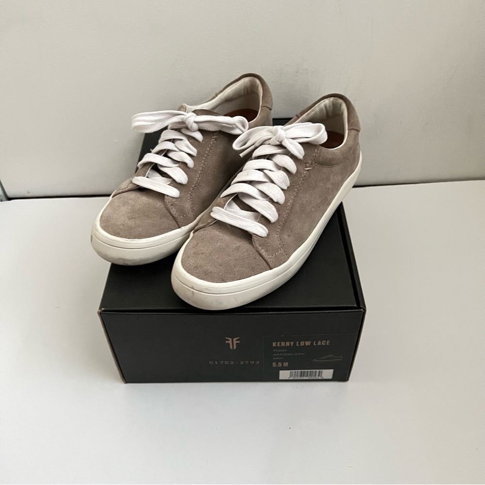 Frye Kerry Low Lace Ash Sneakers